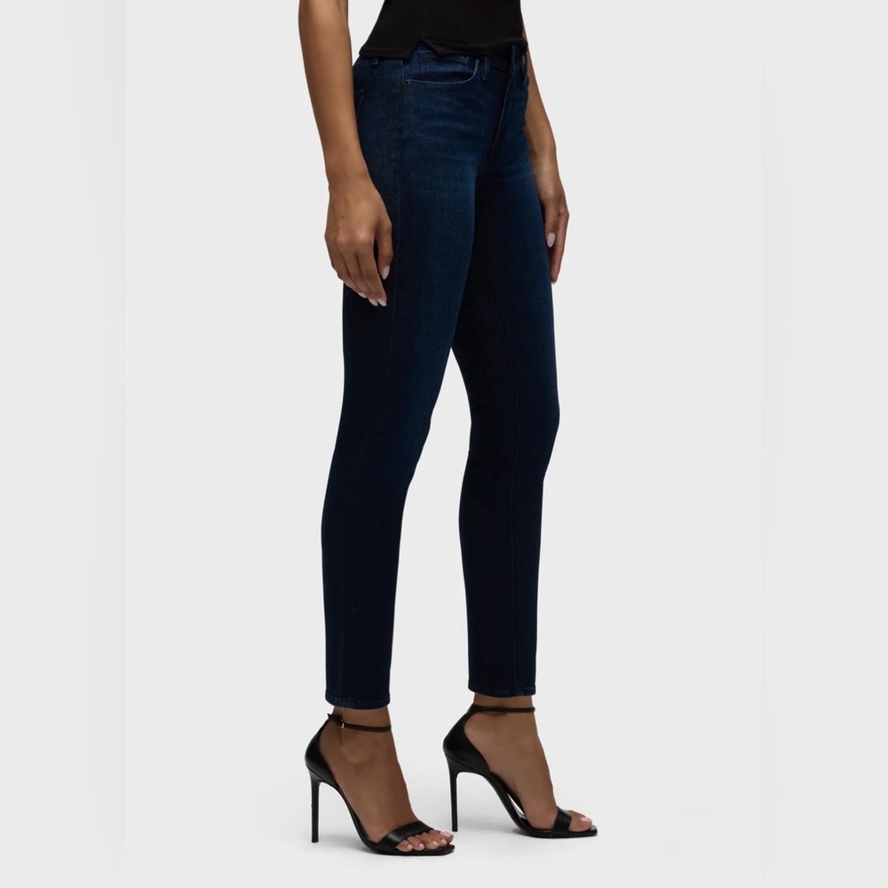 Hudson Jeans Women's Skinny Jeans in Dark Indigo Blue